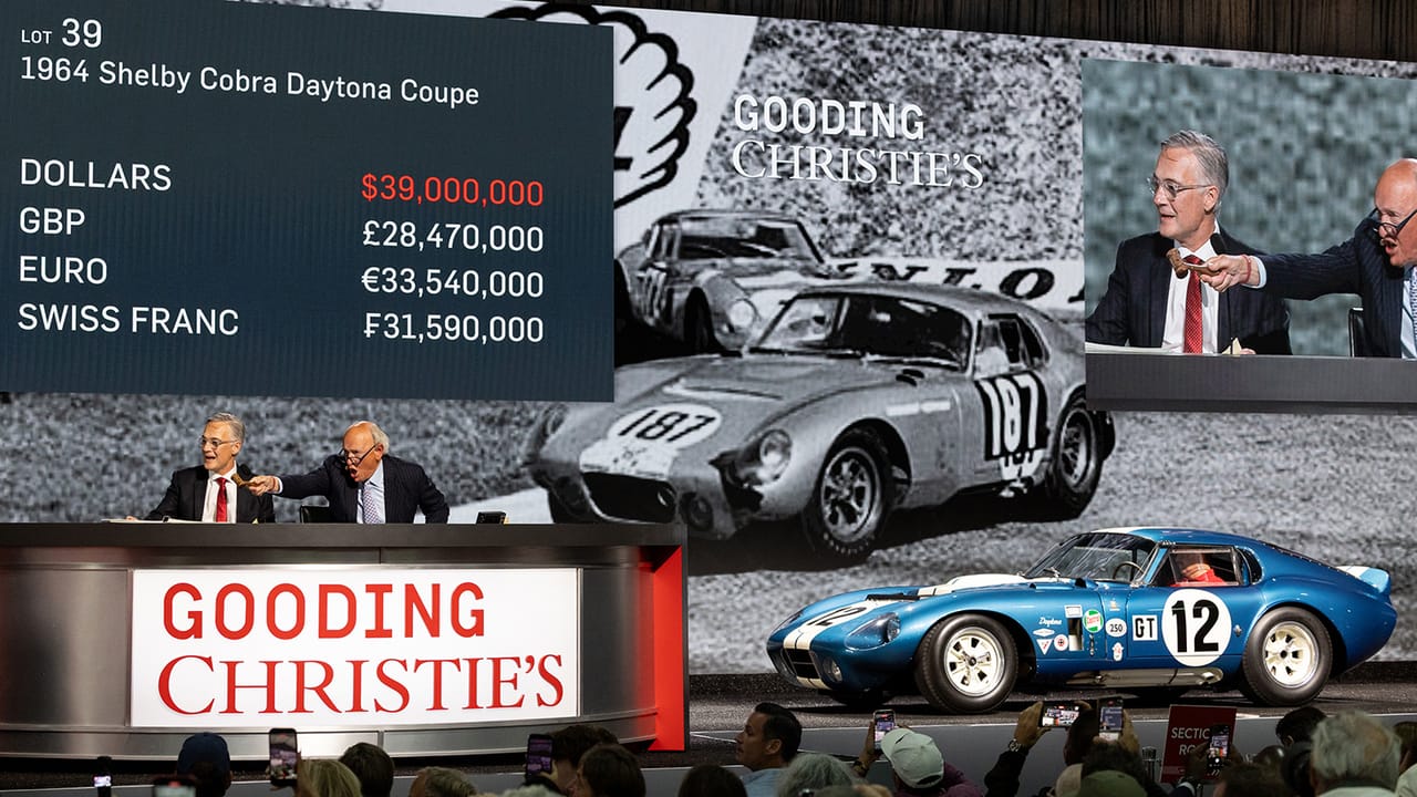 High rollers! The 35 most expensive cars sold at Monterey Car Week 2026