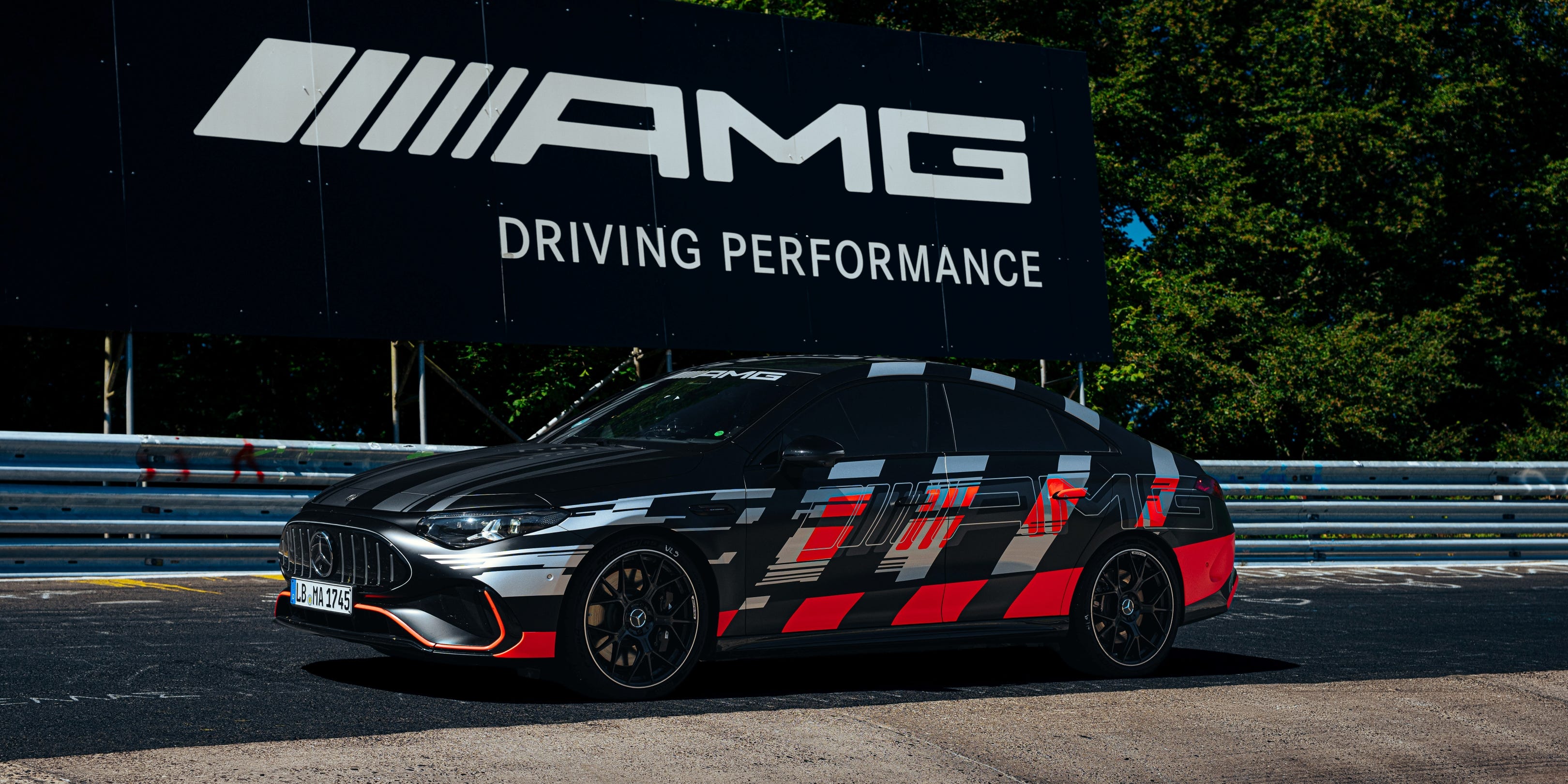 Mercedes-AMG’s New CLA45 EV Knocks Out a 7:32 Nurburgring Lap Time