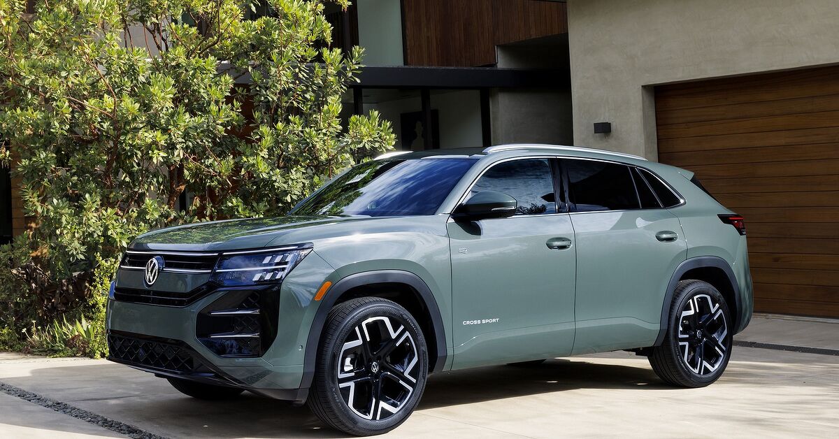 Volkswagen Rolls out New-Look 2027 Atlas Cross Sport
